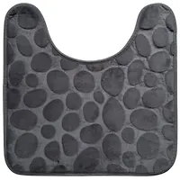 Коврик Roomis КАМНИ"Impro" Im23 50*80 D.Grey тем.серый