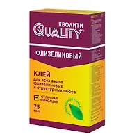 Клей обойный Quality флизелиновый КАРТОН 450 гр