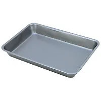 Противень для выпечки из карб. стали с антиприг. покр-м MAL-K001S, р-р 28x19.5x3.8 см 985219