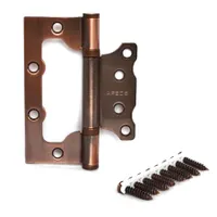 Петля накладная АПЕКС 100*75*2,5-B2-Steel-АС