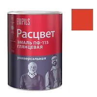Эмаль "Расцвет" "Универсальная" красная 0.9 кг. (7194)