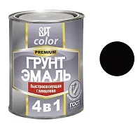 Грунт-эмаль по ржавчине ВИТ color (черная  5 кг  "ЦАРИЦЫНСКИЕ КРАСКИ")