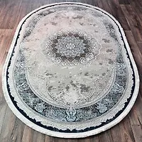 Ковер DECO (Турция) 1,6х2,3 овал 27257A NAVY-GREY