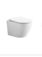 Унитаз подвесной EvaGold EG100C безободковый, сиденье тонкое ДП, крепления