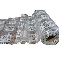 Салфетки ажурные MONICA 0,5х20м LSTJXL007B Silver