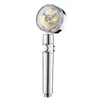 Лейка душевая TURBO, жёлтый, с фильтром, пластик, 1/2", блистер (AGD 20.1115 gold B) "ARGO"