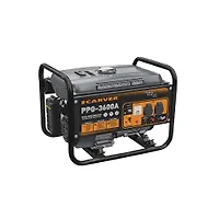 Генератор бенз.  CARVER PPG- 3600А (LT-168F-1, 2,5/2,8кВт, 220В, бак 15л)