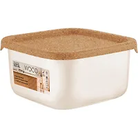 Контейнер для продуктов Sugar&Spice Wood квадратный 0,8 л с гибкой крышкой SE1680
