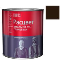 Эмаль "Расцвет" "Универсальная" ШОКОЛАДНАЯ 2,7 кг. (7743)