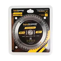 Пильный диск по дереву ArmorPiercing Hanskonner 190x30/20мм, 48 зубьев H9025-190-30-48