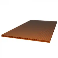 Сотовый поликарбонат ULTRAMARIN 4 (мм), Бронза 6х2.1 (м)