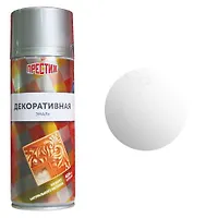 Эмаль декоративная универсальная металлик Silver Metallic 425 мл "Престиж"