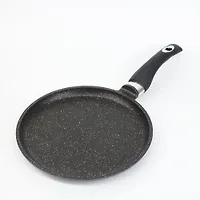 Сковорода блинная 220мм АП "Granit Perfection black gold", с несъемной ручкой арт.03-2253-200