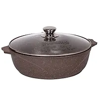 Жаровня 4л АП Гранит brown арт.34806