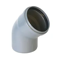 Отвод 110-45   "АТЛАС ПЛАСТ"