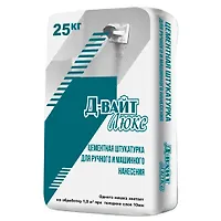 Штукатурка цементная JetBau Д-ВАЙТ Люкс, 25 кг(1поддон-56шт)