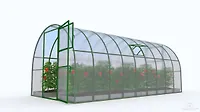 Каркас теплицы НОВАТОР-4 ТИТАН 3*4м (ш.0,66м,91кг) комплект с фурн и кольями