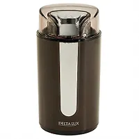 Кофемолка DELTA LUX DE-2202 коричневая 250Вт, вместимость 70 г