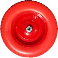 Колесо PU 3.25/3.00*80 D20 ЭКОНОМ бескамерное МАСТЕР г.Москва