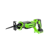 Пила сабельная аккумуляторная Greenworks GPT-BLRS-1 24v, без АКБ и ЗУ (1200607)