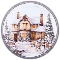 Поднос сервировочный Agness 33х2,1 см