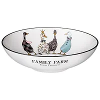 Тарелка суповая lefard "Family farm" 18*5,2 см 600 мл в форме салатника 263-1423