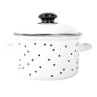 Кастрюля 1.5л С-16084АП2 BLACK DOTS (г.Лысьва)
