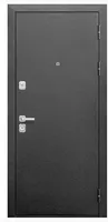 Дверь металлическая 9 см Ferroni Серебро Лиственница беж Царга NEW 860 правая (Россия)
