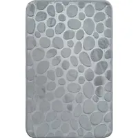 Коврик Roomis КАМНИ"Impro" Im24 50*80 L.Grey св.серый
