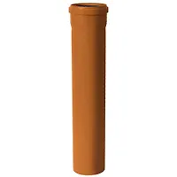 Труба канализационная наружн. SN4 TEBO 110x3,4х3000 (рыжая) RU-TB ПП