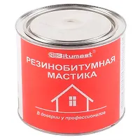 Мастика резинобитумная BITUMAST (2л / 1,8кг / металл)