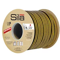 SILA Home P 100, уплотнитель самоклеящейся, черный 9*5.5 мм