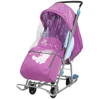 Коляска комбинированная Baby 1 DB1/1 Disney Коты Аристократы кошечка Мари орхидея