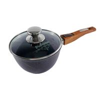 Ковш 1.7л со съемной ручкой и стеклянной крышкой АП "Premium" (violet) арт. 082904