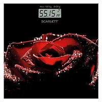Напольные весы, электронные, стекло, 180 кг (ЧЕРНЫЙ) SC-BS33E028