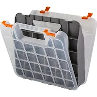 Органайзер для мелочей Blocker Expert 13" двухсторонний, серо-свинцовый/оранжевый BR383410026