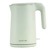 Galaxy LINE GL 0327 МЯТНЫЙ (12шт) Чайник электрический 1800 Вт, 1,5л, скрытый нагревательный элемент