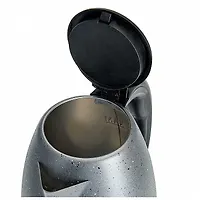 Чайник Аксинья КС-1008, нержавеющая сталь, 1,8 л, 1500 Вт, серый