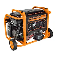 Генератор бензиновый Carver PPG-8000ЕM (LT-190F, 6,0/6,5кВт, 220В,бак 33 л,эл.старт,колеса.медь)