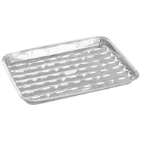Форма для барбекю и гриля LAMINA, 34х23х2,6 см, из алюминиевой фольги, прямоугольная, одноразовая