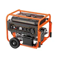 Генератор Carver PPG-10000R бензиновый, 8,0/8,3 кВт, 220 В, бак 25 л, электростартер, ATS-порт, колеса/ручки, медь