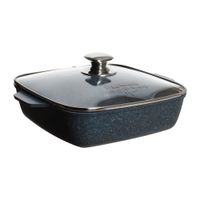 Жаровня квадратная 24х24 см АП "Premium" (blue) арт. 37903