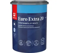 EURO 20 EXTRA  А краска для влажных помещений 0,9л.