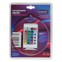 GLS-5050-60-14.4-12-IP20-PRO-RGB-3-KIT готовый комплект 3м с адаптером и IR контроллером (503821)