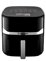 Аэрогриль BRAYER 2040BR, 1800Вт, 10л, t. 200С, съемная решетка, таймер, LCD-дисплей, 12 программ