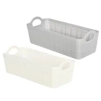 Корзина для хранения тм VETTA Киото, 26,7x11,5x9,3см, 2 цвета 414-149
