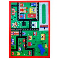 Коврик CONFETTI KIDS из 1 шт 100х150см RUGS TOWN (зеленый)