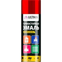 Краска аэрозольная термостойкая Ultima красный 520 мл ULT Т002