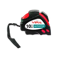 100062 Рулетка 10,0 х 25 мм с автостопом и магнитным зацепом VIRA, арт. 100062