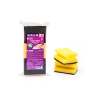 Губки кухонные с поверхностью AKTIV 65х85х44мм (maxi) 3шт в уп. PATERRA (406-002)